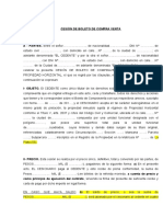 MODELO CESION DE BOLETO en Pesos