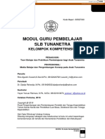 Modul Guru Pembelajar SLB Tunanetra: Kelompok Kompetensi B