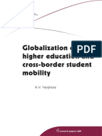Globalization of higher education and cross-border student mobility