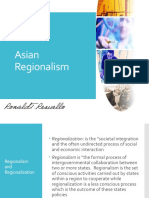 Module 2.0 Asian Regionalism