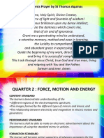 Force, Motion, and Energy