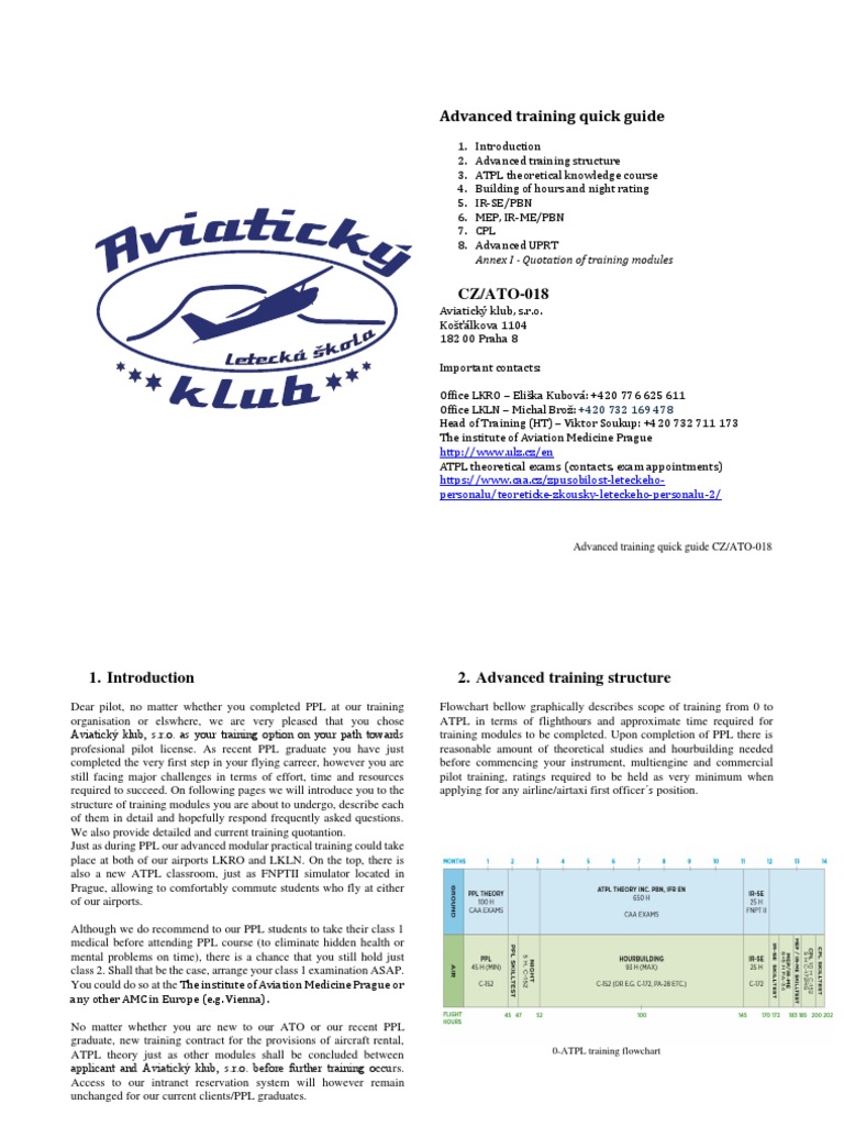 Advanced Training Quick Guide and Quotation 2022 | PDF | Instrument ...