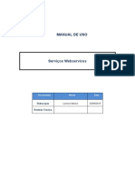 Manual de Uso - Servicos Webservices - V1.4