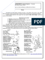 Poema sobre a visão da infância