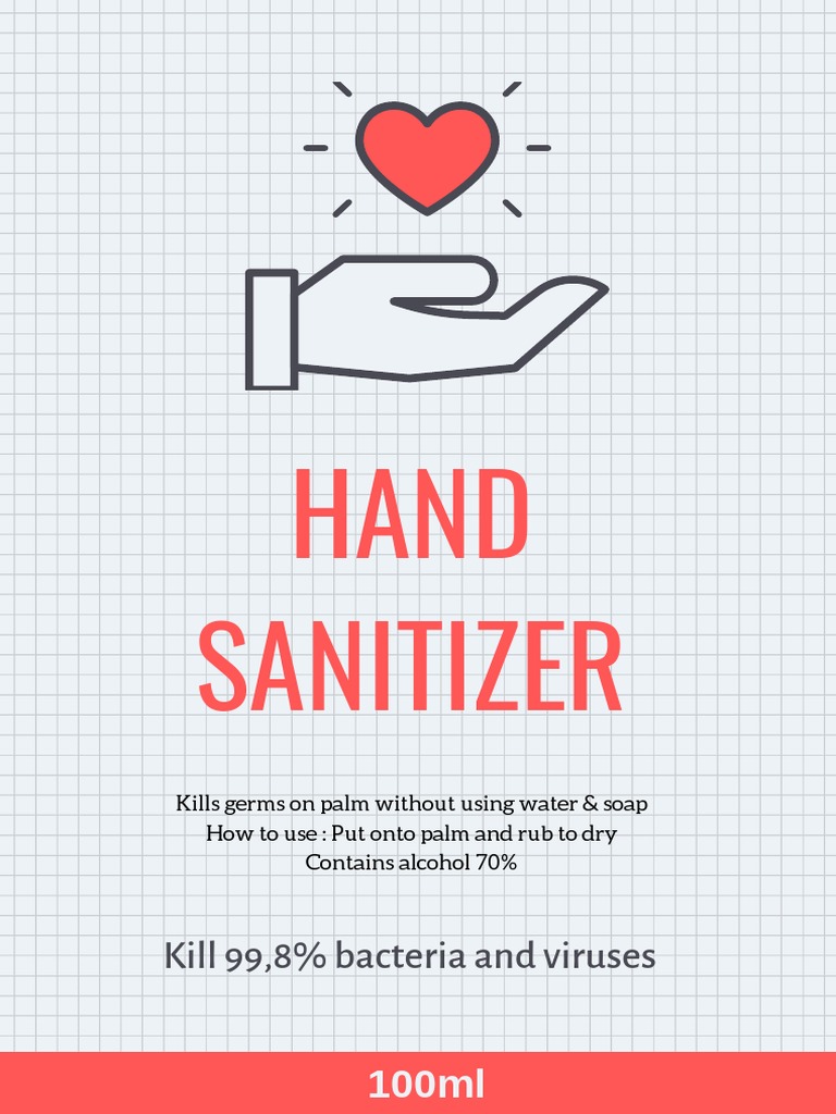 Hand Sanitizer Kill 99,8 Bacteria and Viruses PDF