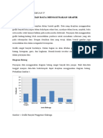 Grafik Penyajian Data Konsumsi Minyak Tanah