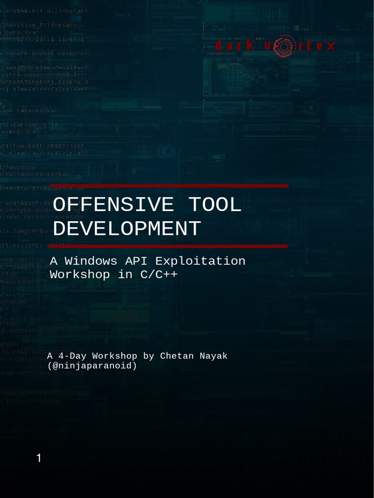 Offensive Tool Development Workshop | PDF | Microsoft Windows ...