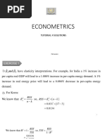 Tutorial 4 Solutions