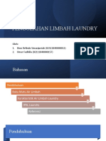 Pengolahan Limbah Laundry