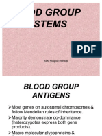 Blood Group Systems