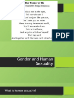 Gender and Human Sexuality