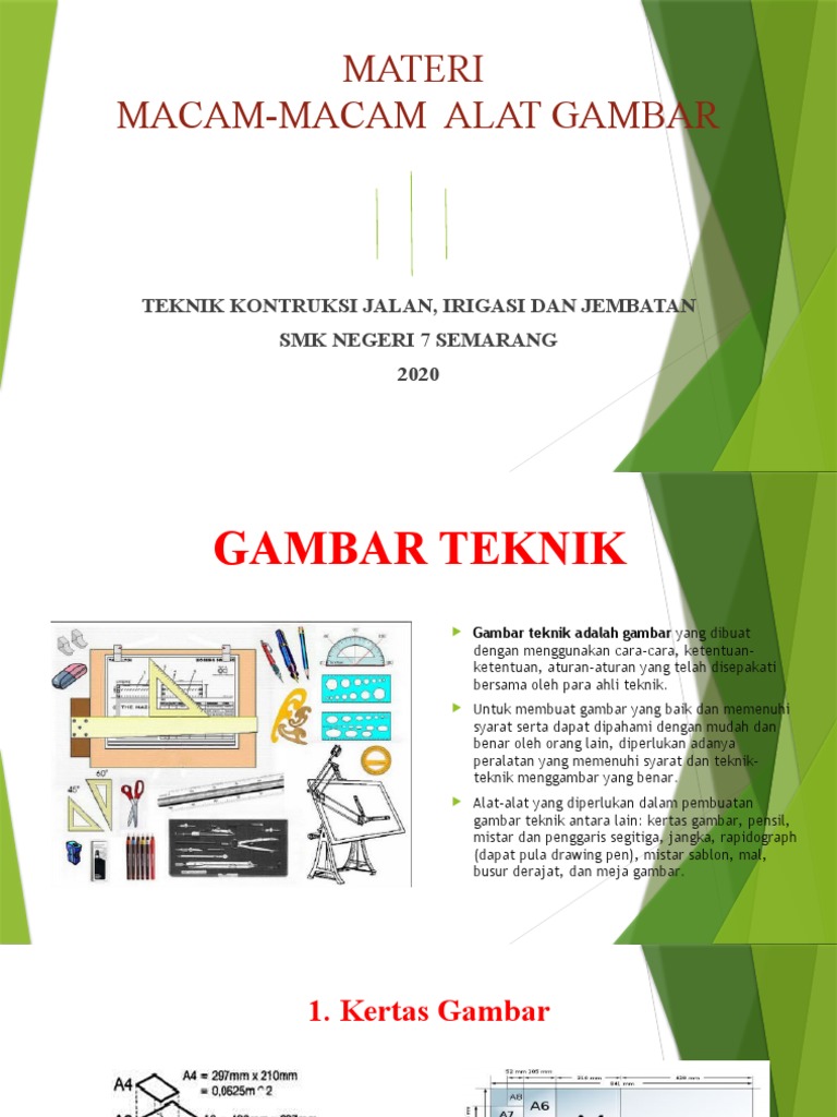 Ppt Alat Gambar Teknik Pdf