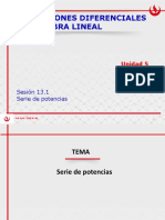 MA264 2018-1 Serie de Potencias