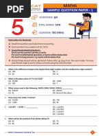 ASSET Practice Questions Class 5 Set-1 | PDF