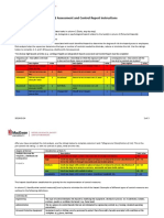 Hazard Assessment and Control Report Template