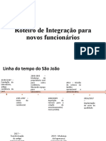 Roteiro de Integração para Novos Funcionários