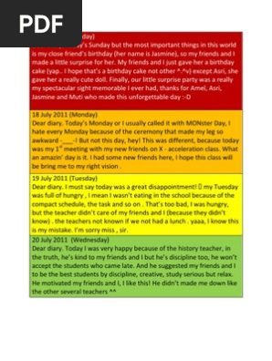 Diary