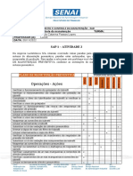 Manutenção preventiva para sistema pneumático em indústria alimentícia