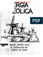 Energía Eólica, Manual Práctico Para La Construcción de Molinos de Viento [Www.libreriaingeniero.com]