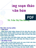 Soan Thao Van Ban L P CHÍNH QUY SV