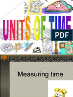 CONVERSION of Units of TIME