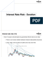 Online 3.1 - Interest Rate Risk - Duration