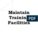 S-Maintain Training Facilities