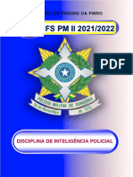 Apostila de Inteligência Policial CFS PM II 2021-2022