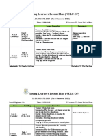 Young Learners Lesson Plan (19.11.22 To 27.11.22)