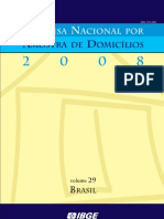 IBGE - BRASIL PNAD 2008