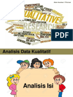 Analisis Data Penelitian Kualitatif