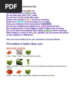 Download Important Health Tips by vijaykarua SN6083160 doc pdf