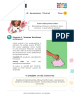 5 Ficha Matemática VII PDF