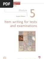 Download Item writing for tests and examinations by Setyo Nugroho SN6083174 doc pdf