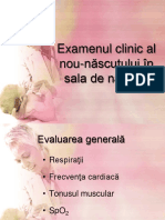 Examenul Clinic in SN