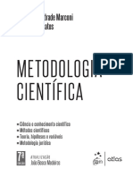 Livro Metodologia Científica - Marconi e Lakatos 2007