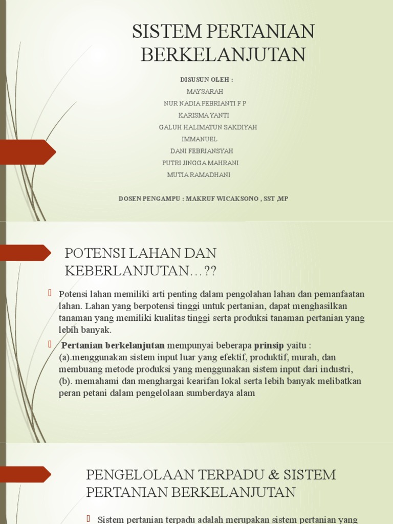 Sidamukti dan Penerapan Pertanian Berkelanjutan untuk Meningkatkan Hasil Pertanian