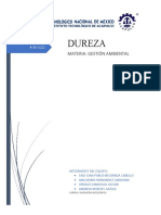 Dureza Gestión Ambiental