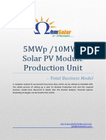 How To Setup 5MW and 10MW Solar PV Modul