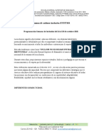 Plan de Acción de La Semana de Inclusion