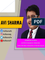Avi Sharma's Resume
