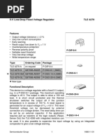 TLE4279 SiemensSemiconductorGroup