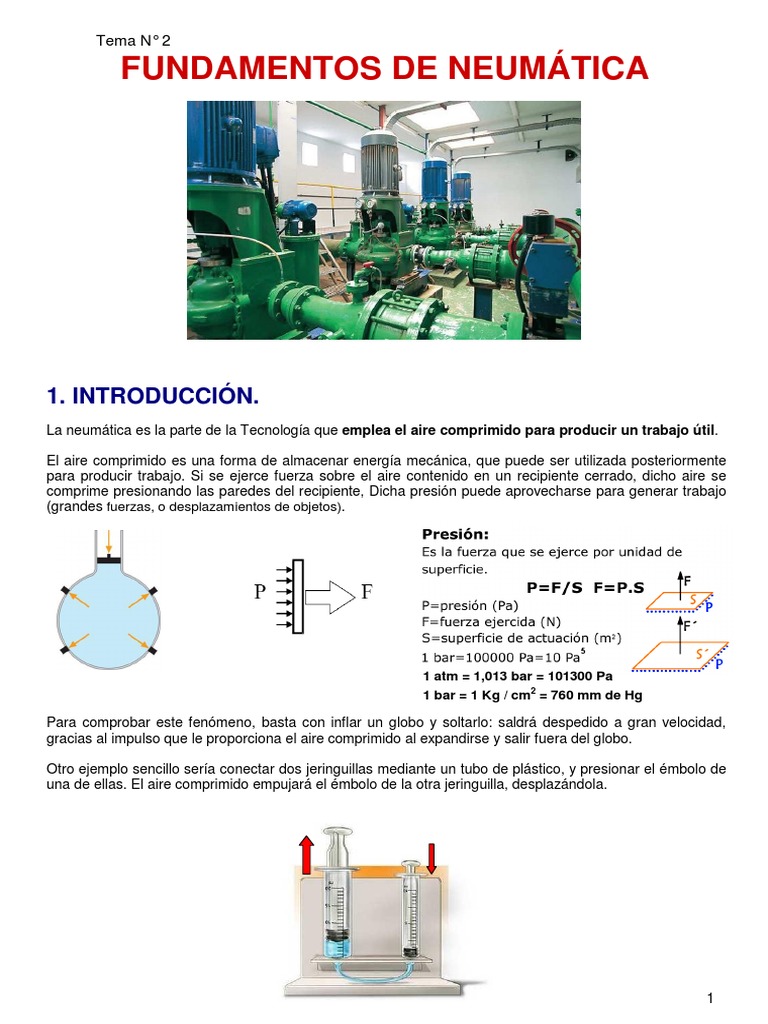 Fundamentos de Neumática Industrial | PDF | Neumática | Solenoide