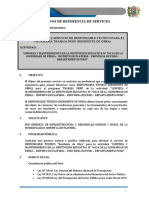 Tdr Servicio de Responsable Tecnico Trabaja Peru