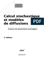 Calcul Stochastique Et Modèles de Diffusions (Francis Comets, Thierry Meyre)