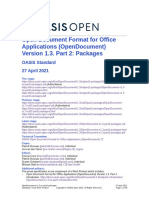 OpenDocument v1.3 Os Part2 Packages