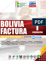Bolivia Factura Brochure