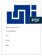 Estructura de Protocolo de Investigación