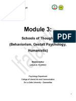 Module 3 Schools of Thought Pt2