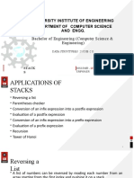 Lecture 2.1.4 Application of Stacks